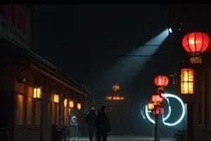 灯塔守夜人剧集封面，礁石上的灯塔与夜航船